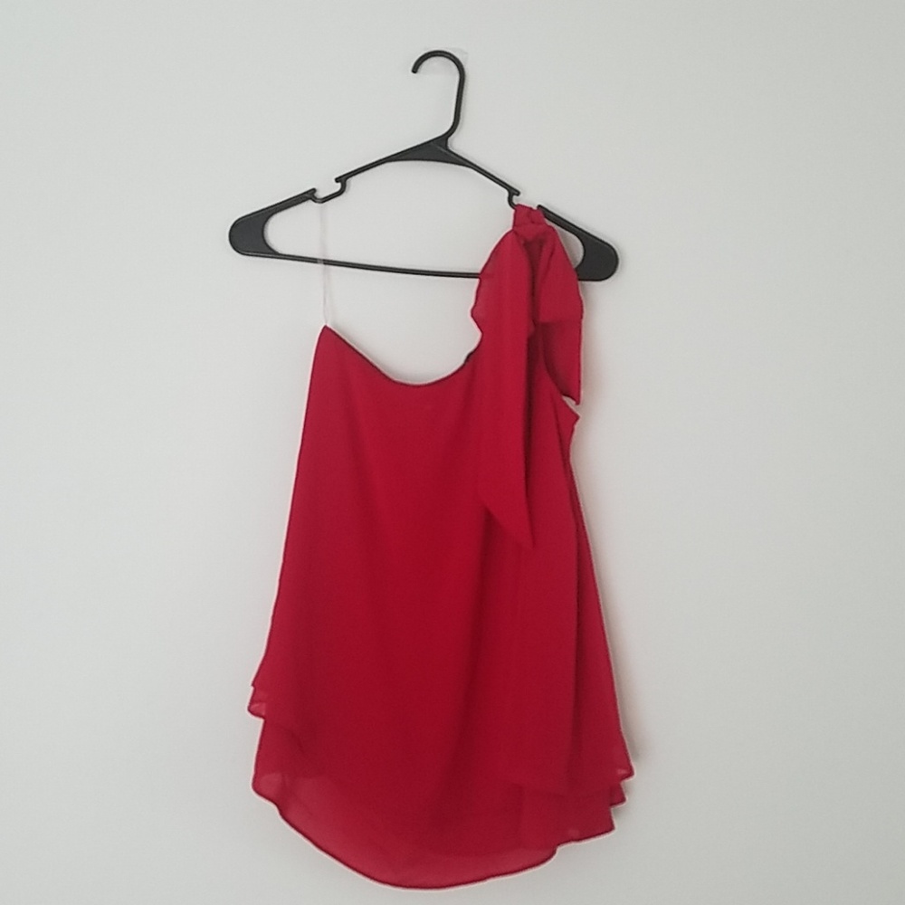 INC Internation Concepts Bow Shoulder Tank Top